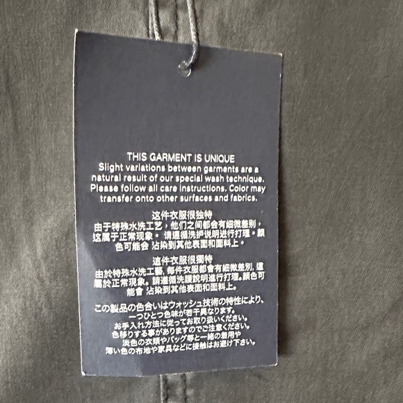 GAP Girlfriend Khaki - Dark Gray Wide Leg Ankle Pants. Size 20. - Picture 3 of 10